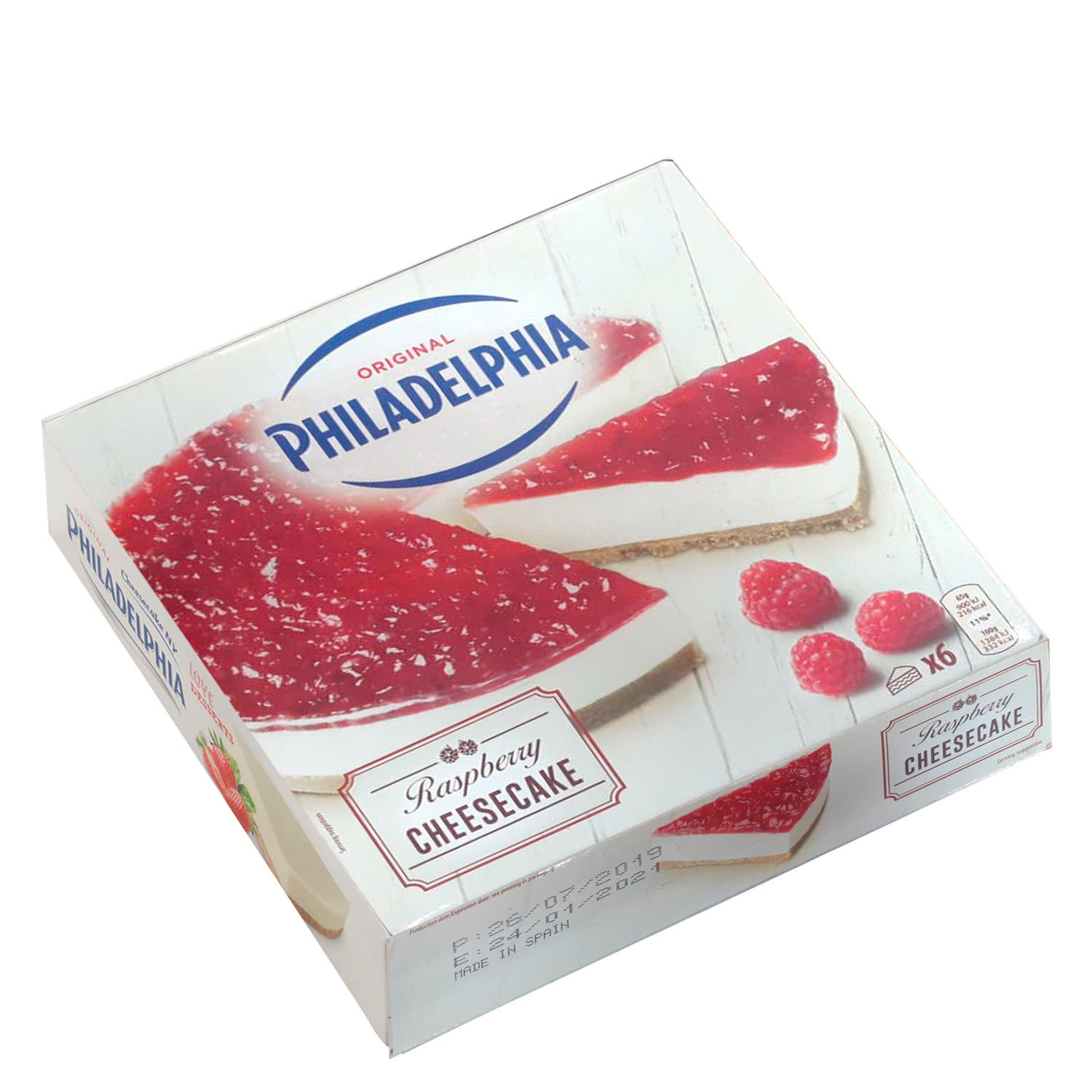 Philadelphia Raspberry Cheesecake 390g x 6 (chỉ có ở Hà Nội)